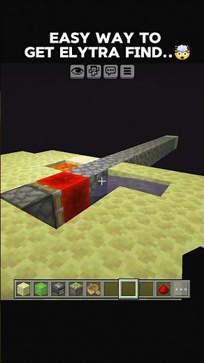 Minecraft Easiest Way to Get Elytra 😱✨