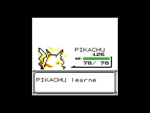 Pokemon Yellow - How to make a perfect Pikachu moveset in less than 3 gym badges