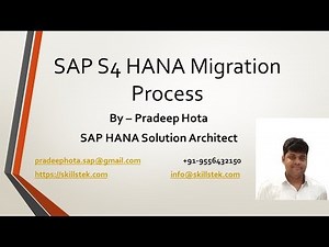 SAP S4 HANA Migration Guide with CDS View | Sum Tool | ACDOCA Universal Journal