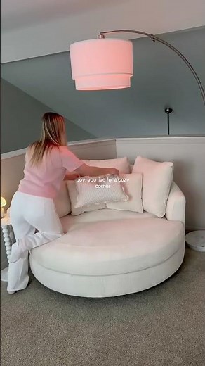 POV: You Finally Build Your Dream Cozy Space 🎀😱✨ #home #homedecor #pinterest