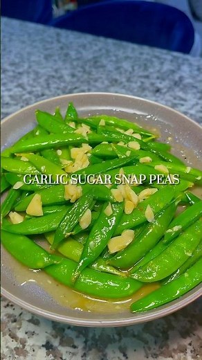 GARLIC SUGAR SNAP PEAS