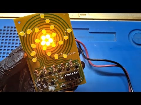 Electronics Sun 🌞 | 25 LEDs Amazing Light Effect