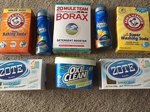 Homemade Laundry Detergent with Zote