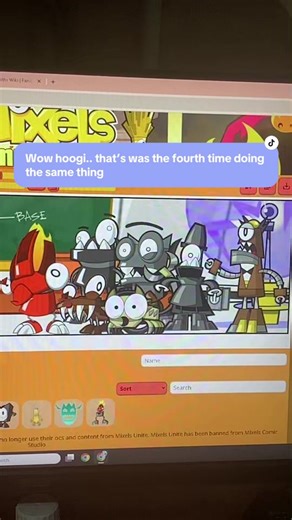 Hoogi did the same thing again to Magnifo, Burnard and zorch #mixels #au