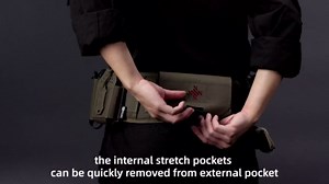 Tactical Medical Pouch MOLLE EMT First Aid Pouch IFAK Utility Pouch Portable Trauma Bag 500D Nylon for Tactical Belt and Vest