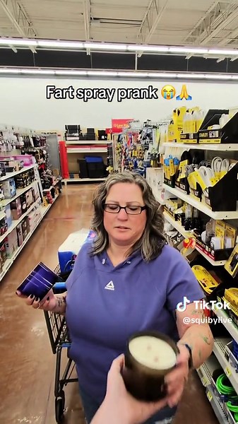 Second one is wild 😭 #fyp #foryou #prank #lmao | fart spray prank