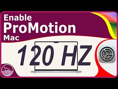 How to Enable ProMotion (120 Hz Refresh Rate) on Mac