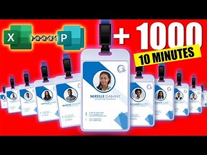 Create Amazing Badges with Excel and Publisher in 10 Minutes