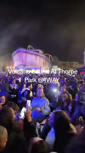 Volcano Sound At Thorpe Park @1way #1way