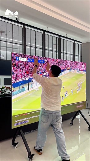 LED TV: Higher Definition, Greater Convenience#MileStrong #leddisplay #ledscreen #ledmodule #uefa