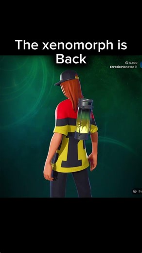 The xenomorph skin is back #fortnite #fortniteoffline #fortnitememes #gaming #fyp