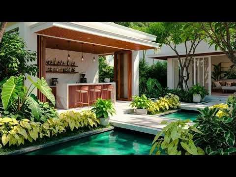 Smooth Morning Jazz with Calm Garden Ambience for Deep Focus and Steady Study Sessions