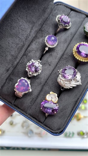 Pretty rings #s925silver #fyp #opal #rings