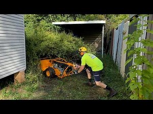 All this JUST to get Into the Yard! Monster Yard Clean Up!