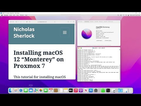 How-to: Install MacOS Monterey in Proxmox 7 (Hackintosh)