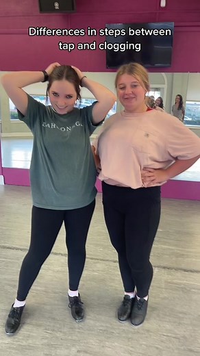 Some more tap v clogging content! #tap #tapdance #clogging #cloggingdance