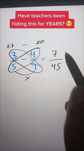 Did Teachers HIDE this... ☹️ #math #psat #algebra #maths #1600 #school #mathtrick #middleschool