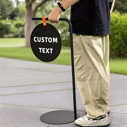 Customized Side Walk Sign, Outdoor Business Sign, Personalized Hanging Signboard, Floor Standing Sign, Double Sided Display, Metal Shop Sign - Etsy