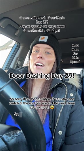 Door Dashing Day 29! Plus a update on why we need to make 4K in 20 Days! I appreciate all of you! #fyp #doordash #sidehustle #doordashing #series