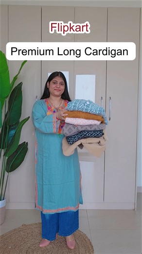 Affordable Long Cardigan #cardigan #sweater #flipkart #winterwear #woolenwear #officewear