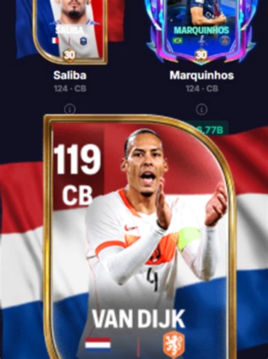 🚨Van Dijk, Saliba, Marquiños o Gabriel, cuál es mejor defensa en FC Mobile? #fcmobile #fcmobile26
