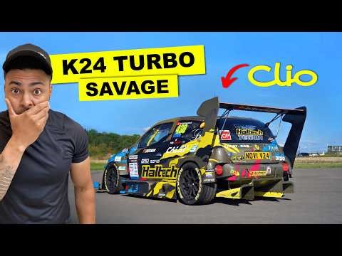 THE HYPER CAR KILLER CLIO.. K24 TURBO MONSTER
