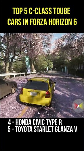 Top 5 C Class Touge Cars in Forza Horizon 6