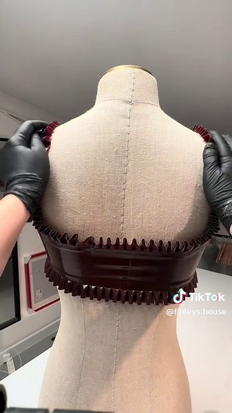 Experiencing ASMR with Shining Brown Latex
