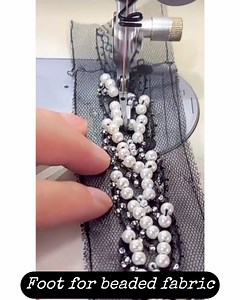 119K views · 869 reactions | Presser foot for beaded fabrics #fblifestyle #illustration #sewing #tutorial #fashion | ROL Tailoring | Facebook