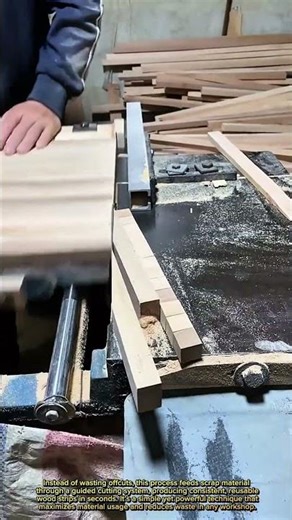 This Machine Turns Scrap Wood Into Perfect Strips — So Satisfying!