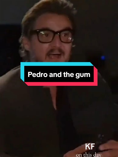 Pedro and the gum #gum #joelmiller #bellaramsey #pedropascal #pedropascaledit