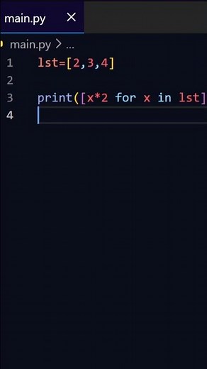 X each list item with specific number using Python #coding #python #programming