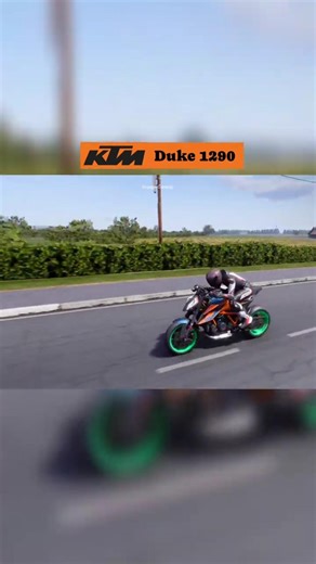 🔥KTM DUKE 1290 Highway Race 290 KMPH | #ktm #duke