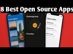Top 8 Free Open Source Apps for Android & iPhone | Best Must-Have Apps 2025