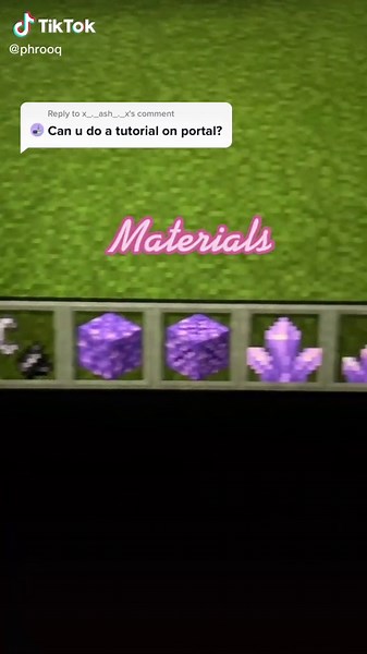 How to Build an Amethyst Nether Portal in Minecraft