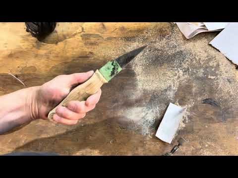 C knife part 2 ( shaping, finishing and buffing)