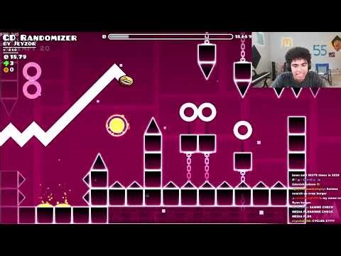 Geometry Dash Main Levels, But WAVE ONLY.