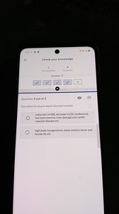 Side effect of using Anabolic Steroids includes:reduction in ... | Filo