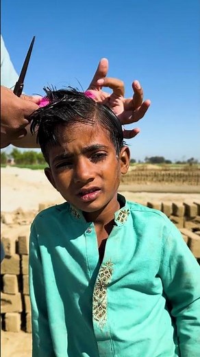 Boy Started Crying During Haircut
