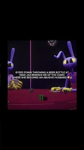 i laughed bro i’m sorry || #jax #pomni #tadc #maidjax #funnybunny #laugh #funny #fyp #viral #glitch
