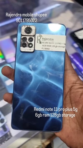 Bhavesh Oswal on Instagram: "Redmi note 11 pro plus 5g 6gb ram 128gb storage"