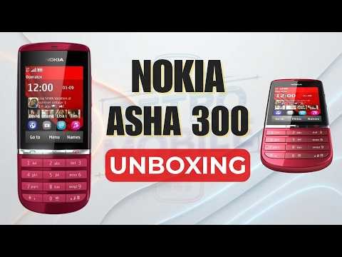 Nokia asha 300 Unboxing 4K — with all original accessories | RM-781 | Released in 2011
