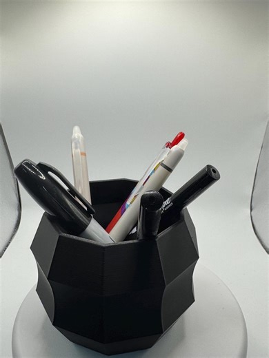 Modern Desk Organizer Pen or Pencil Holder - Etsy