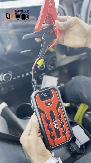 5.6K views | Never get stranded again! ⚡️ Check out our new Portable Car Jump Starter - your reliable companion for those unexpected roadside emergencies.  Compact, powerful, and easy to use, it’s a must-have for every driver’s toolkit. Get yours today and drive with peace of mind! #caressentials #emergencykit #stayprepared ️ | Quantum Concepts | Facebook