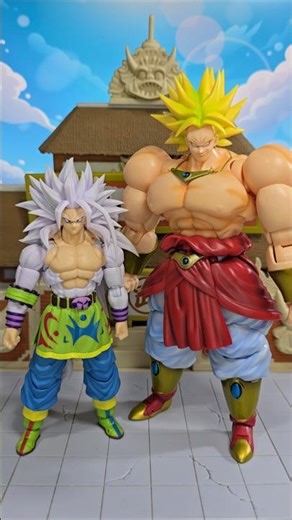 Broly and Goku SSJ5 Non-S.H. Figuarts from Dragon Ball: Will they be compatible? #shfiguarts #dra...