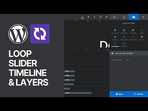 How To Loop Entire Revolution Slider WordPress Plugin Timeline & Layers? Replay Sliders Tutorial