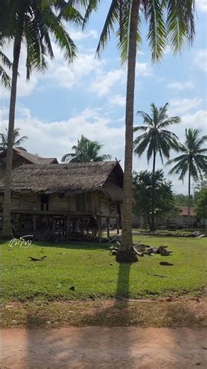 An old, remote village #laoslife #simplelife #villagelife