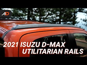 Functional Roof Rails – Details of the D-MAX