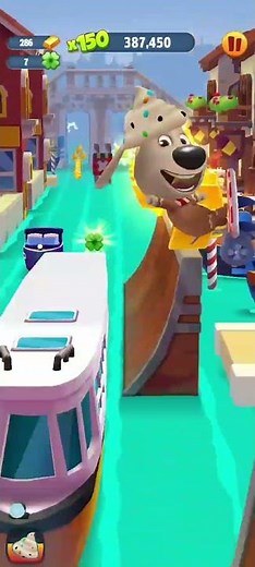 Talking Tom Gold Run Gameplay Ban #shorts #gaming aaaaaaaaaaaaaaaaaaaaaaa