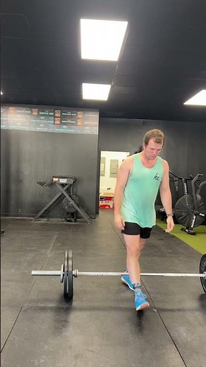 Snatch double at 120 pounds #crossfit two power snatches with 54 kilos Olympic lifting progress